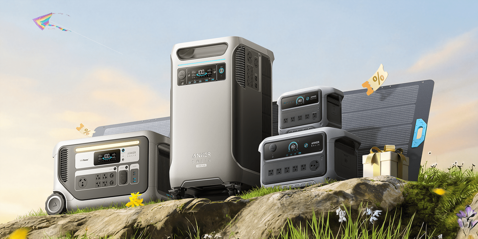 Anker SOLIX giảm giá mùa Xuân lên đến 65%: Trạm sạc di động F3800 Plus dung lượng 7.680Wh giảm gần một nửa giá