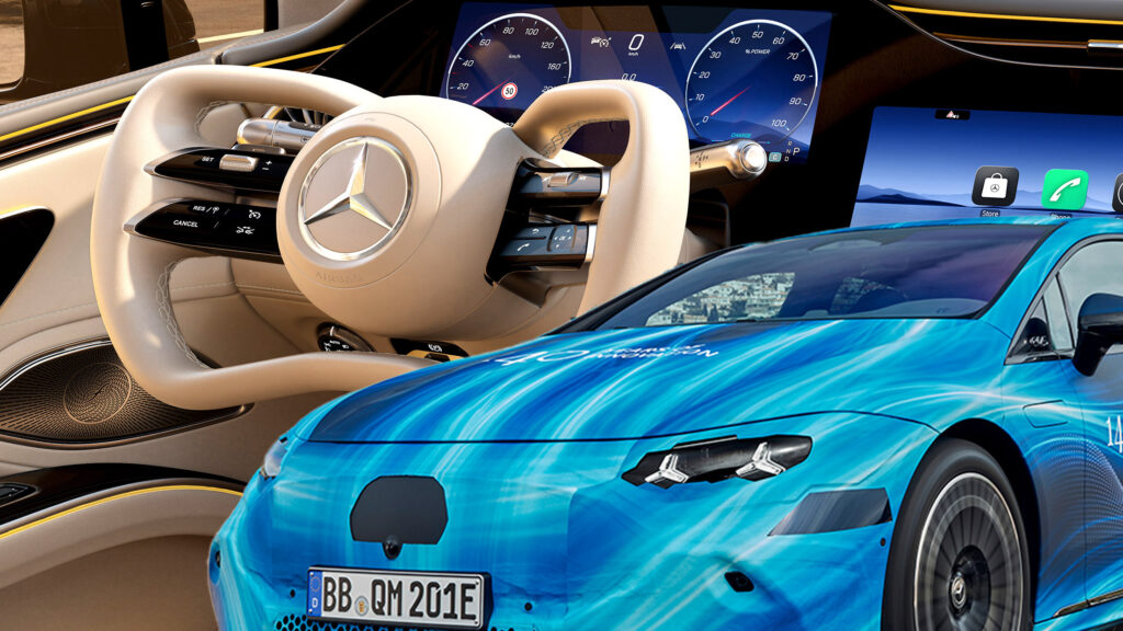 Mercedes đặt cược vào vô-lăng yoke và công nghệ lái điện tử để cứu vãn EQS đang ế ẩm