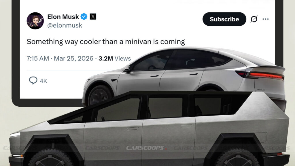 Tesla hé lộ mẫu xe mới "tuyệt vời hơn cả minivan" — Elon Musk chỉ tiết lộ đúng một câu