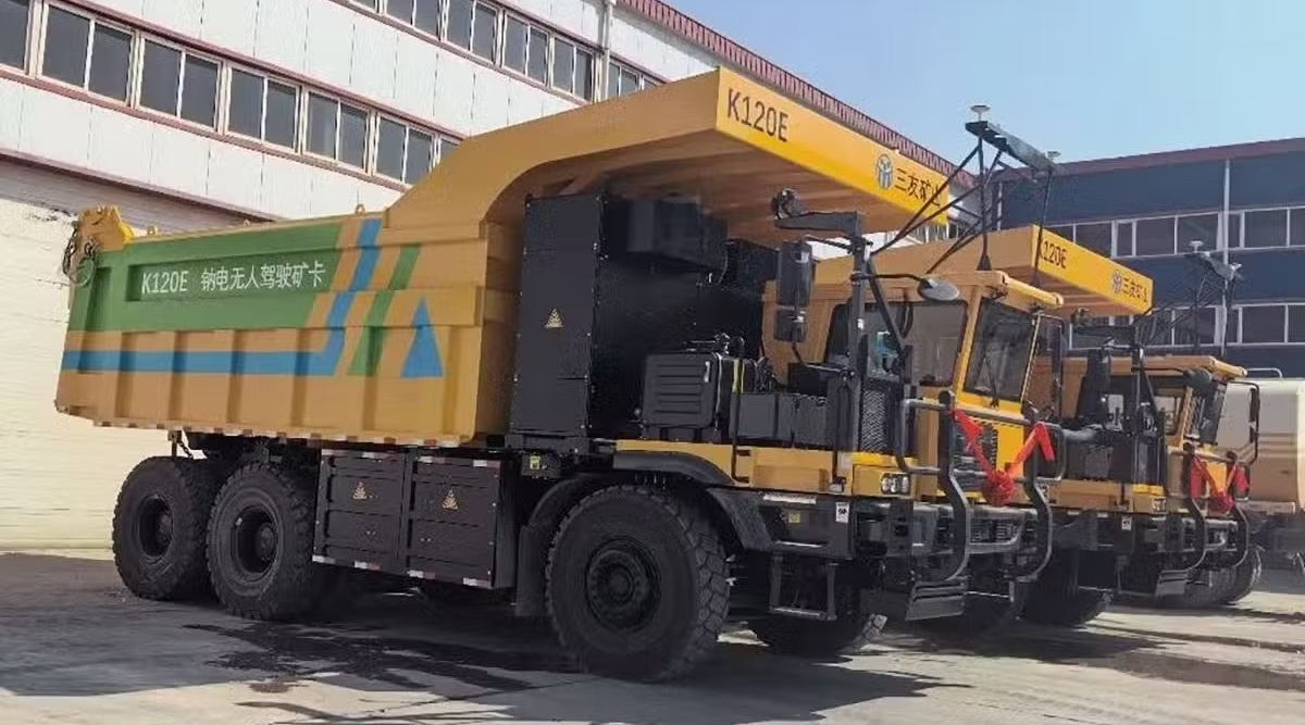 Xe tải khai mỏ chạy điện đầu tiên trên thế giới sử dụng pin sodium-ion