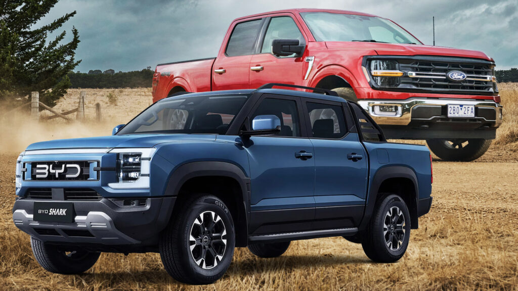 BYD nhắm thẳng Ford F-150 với dự án bán tải cỡ lớn kiểu Mỹ — có thể ra mắt vào năm 2027