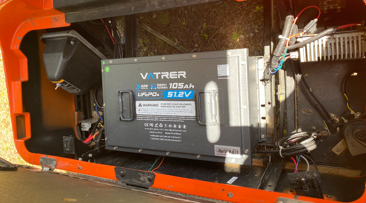 Pin LFP Vatrer biến xe golf điện EZ Go thành "như mới" — vĩnh biệt pin chì-axit phiền toái