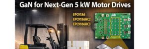 EPC ra mắt bo mạch biến tần động cơ GaN công suất 5 kW dành cho xe điện hạng nhẹ và robot