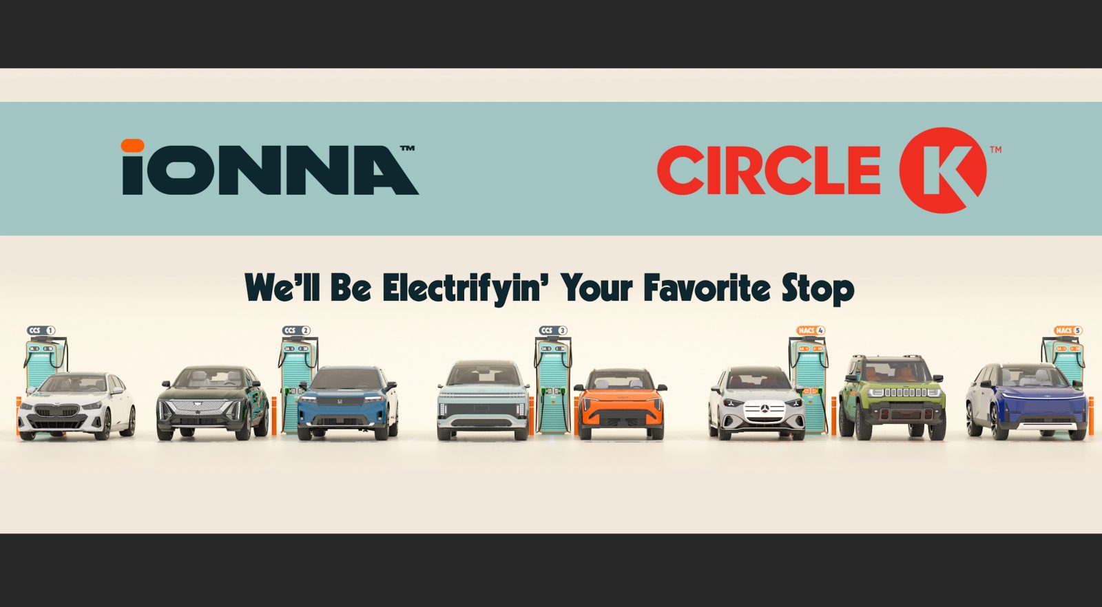 IONNA lắp đặt hàng trăm trạm sạc nhanh DC tại các cửa hàng Circle K trên khắp nước Mỹ — liên minh 8 hãng xe lớn đẩy mạnh hạ tầng sạc
