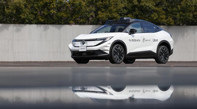 Nissan, Uber và Wayve bắt tay phát triển robotaxi — thử nghiệm tại Tokyo cuối năm 2026