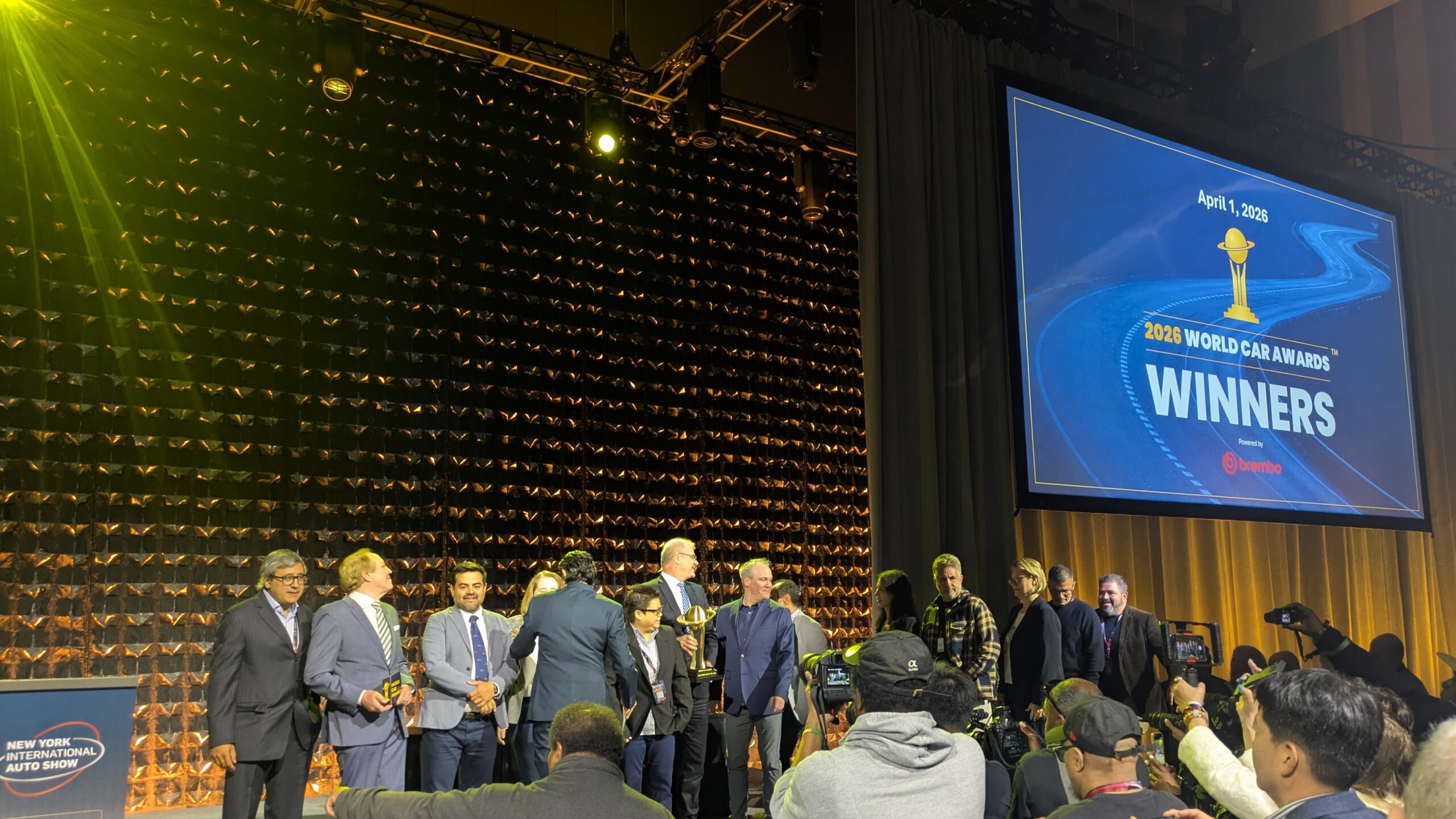 Xe điện thống trị hoàn toàn giải thưởng Xe Thế Giới 2026 — lần đầu tiên mọi hạng mục đều thuộc về xe điện