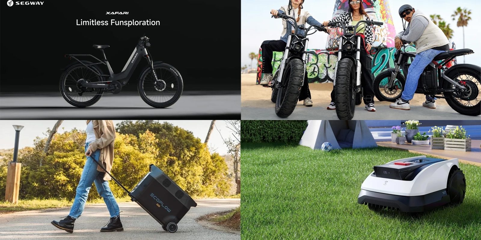 Tổng hợp ưu đãi xanh hôm nay: Xe đạp điện Segway Xafari chạm đáy mới chỉ còn 1.500 USD, Xyber giảm 1.000 USD, EcoFlow sale chớp nhoáng 48 giờ và nhiều deal hấp dẫn khác