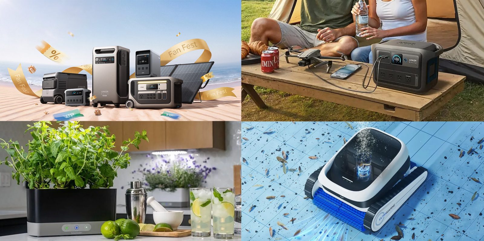 Anker SOLIX giảm giá lớn mùa hè — trạm sạc di động giảm đến 48%, giá chỉ từ khoảng 4,7 triệu VND
