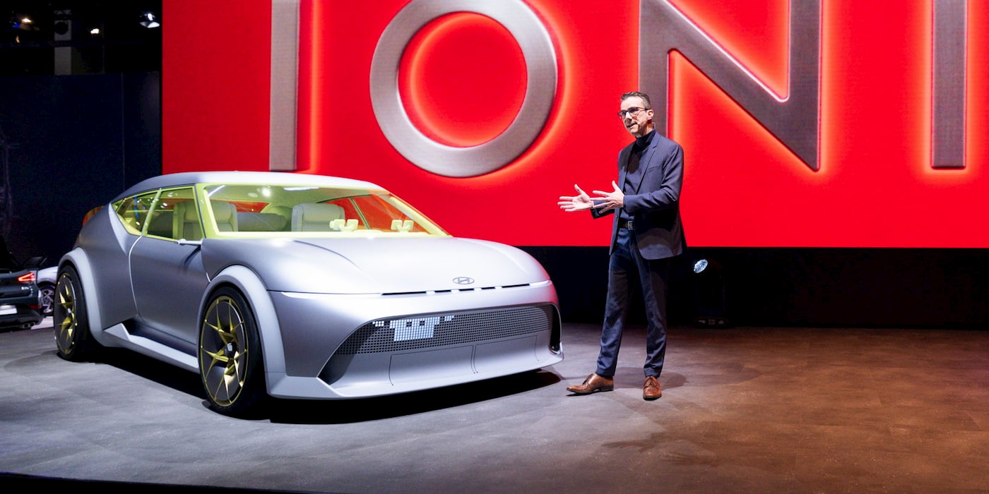 Hyundai IONIQ 3 — mẫu hot hatch điện sắp ra mắt tại Milan Design Week, tầm xa lên tới 630 km