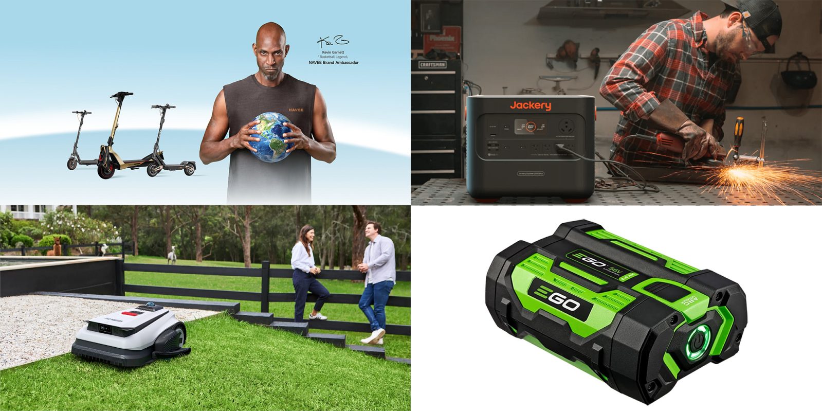 Đại hạ giá Ngày Trái Đất 2026 — xe scooter điện Navee giảm đến 50%, trạm sạc di động Jackery chạm đáy giá mới