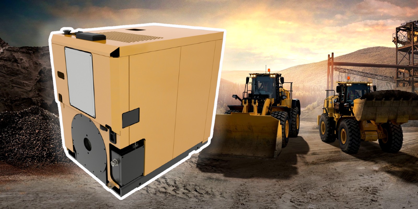 Caterpillar ra mắt BEPU — biến máy móc diesel thành xe điện dễ như thay động cơ