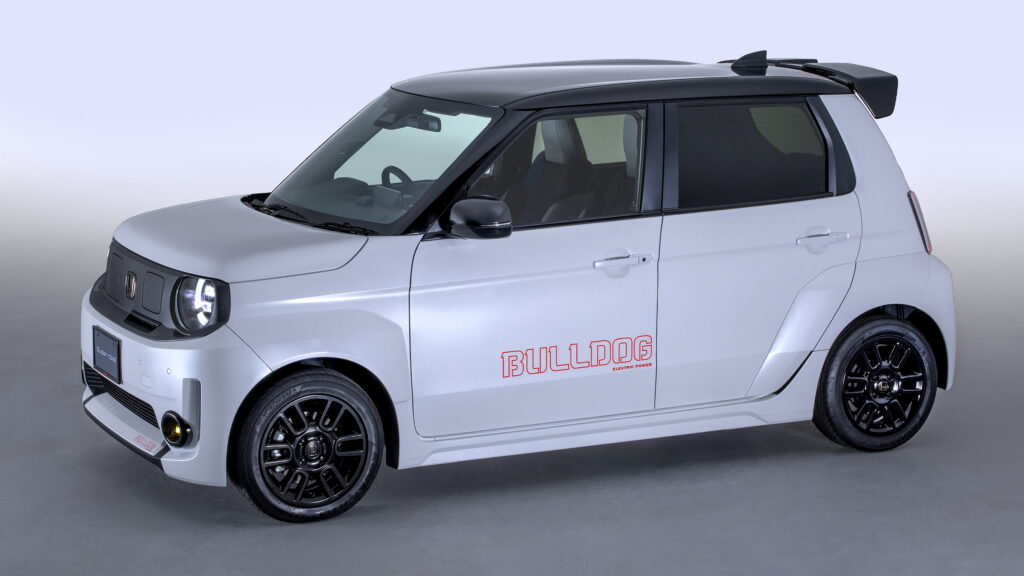 Honda Super-One khoác áo "Bulldog" — hồi sinh tinh thần City Turbo II huyền thoại bằng phong cách xe điện