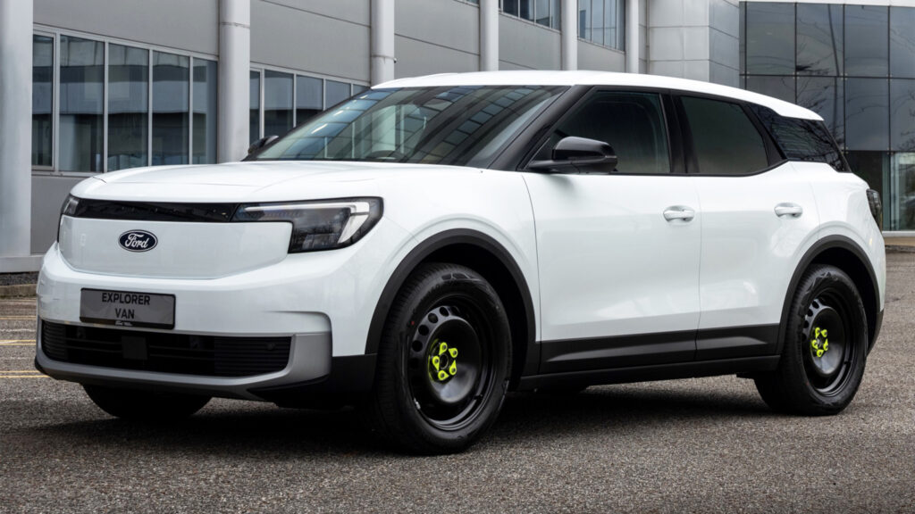 Ford Explorer Van — xe van điện mới trông như xe cảnh sát chìm của Mỹ