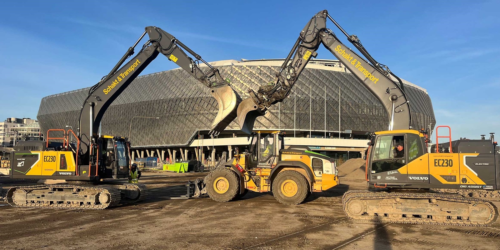 Volvo CE bắt tay Hitachi Energy hướng tới công trường xây dựng không phát thải