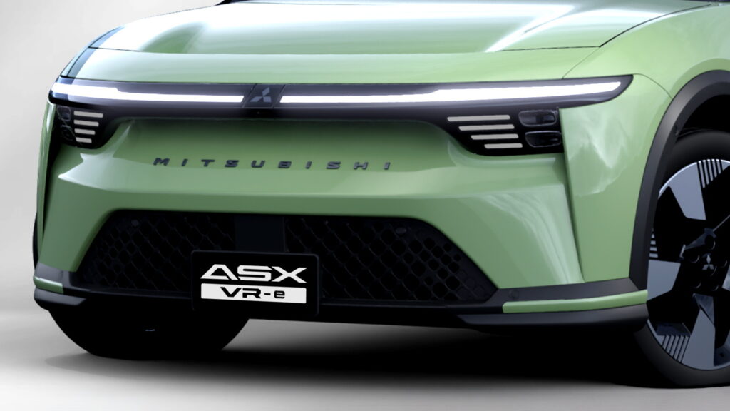 Mitsubishi ASX VR-e — mẫu hatchback điện 400 mã lực do Pininfarina thiết kế, nhưng thực chất không phải xe Mitsubishi