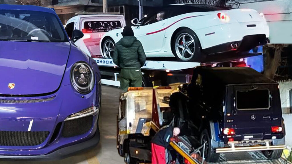 Camera AI tại trạm thu phí phát hiện đoàn siêu xe biển ngoại trị giá hơn 280 tỷ đồng — Hy Lạp tịch thu từng chiếc một