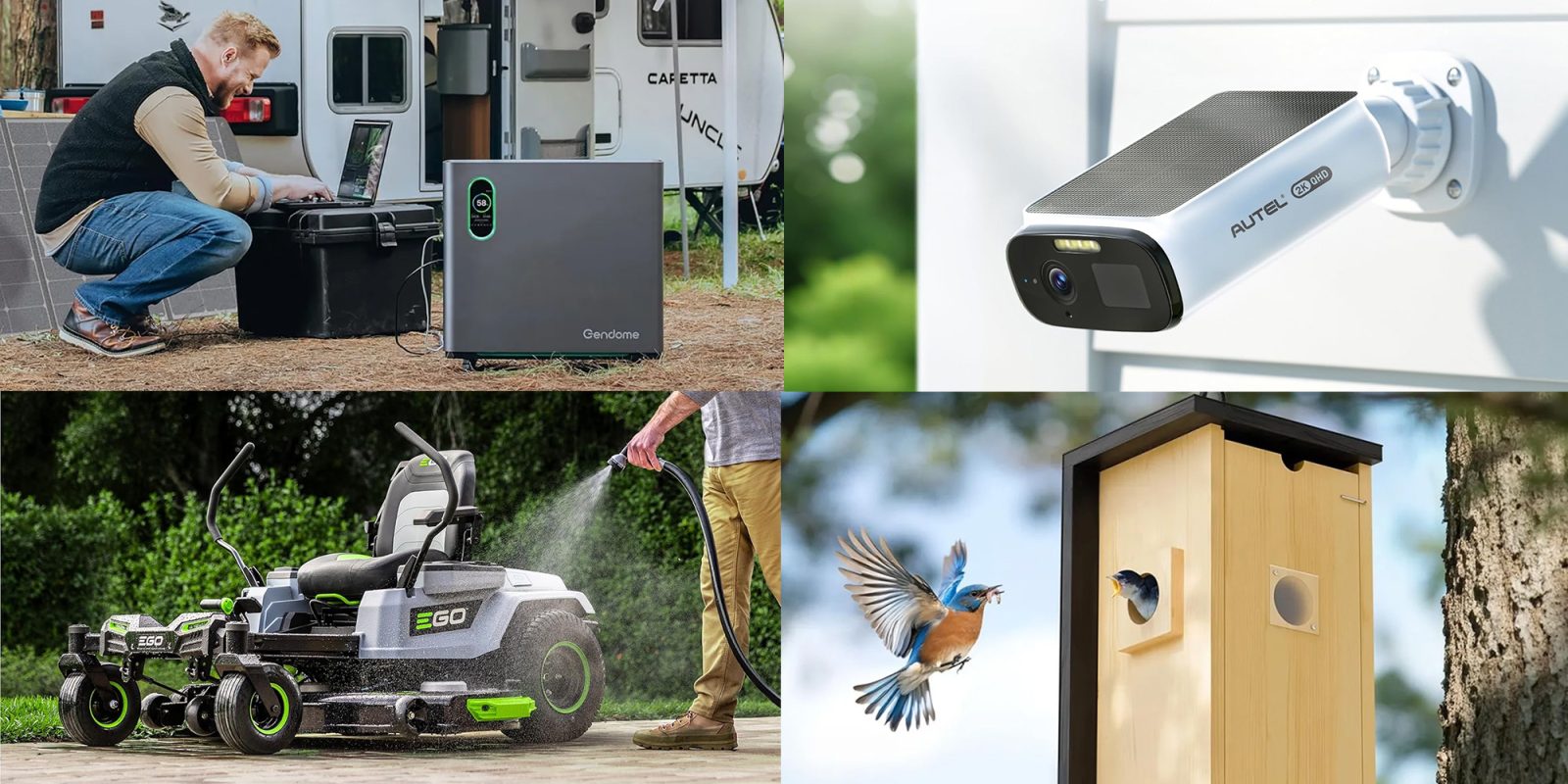 Trạm điện di động Gendome Home3000 dung lượng 3.072Wh giảm sốc còn 748 USD — cùng loạt deal xanh camera năng lượng mặt trời Autel, máy cắt cỏ điện EGO và nhiều hơn nữa