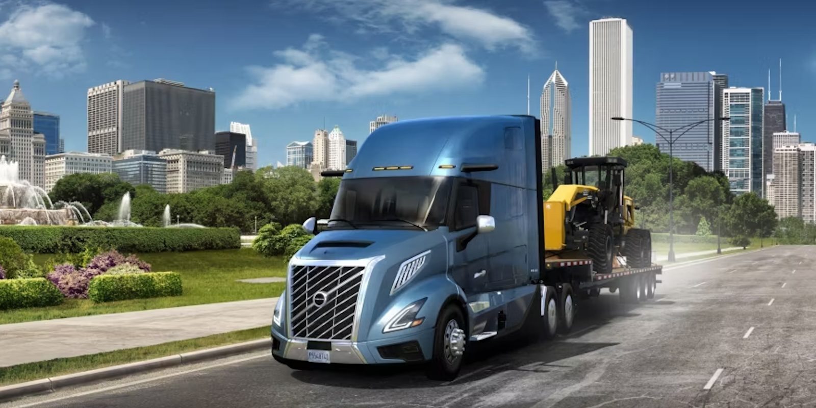 Xe tải điện Volvo lần đầu xuất hiện trong game American Truck Simulator — mang trải nghiệm vận tải xanh đến hàng triệu game thủ