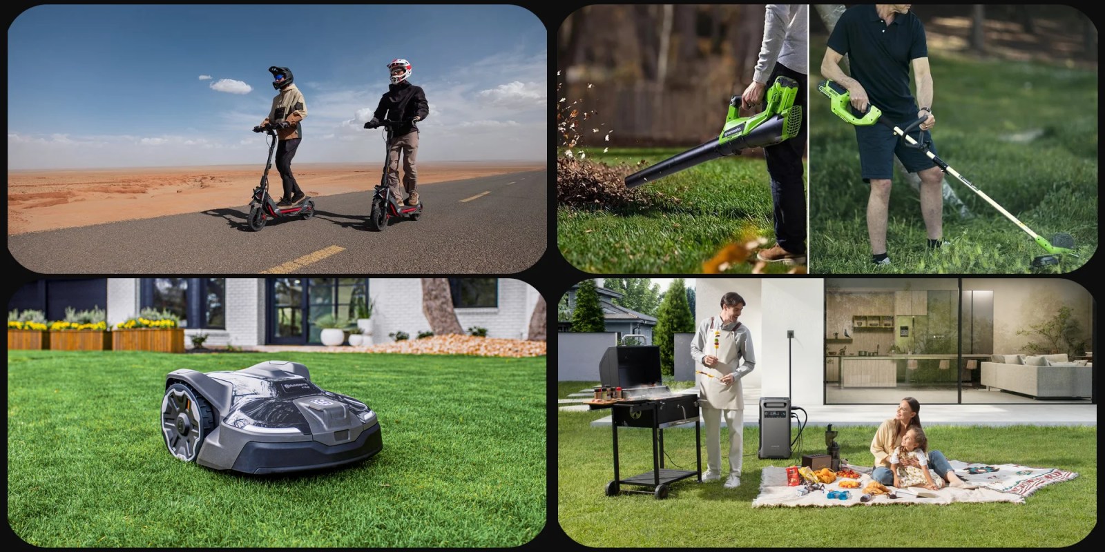 Tổng hợp ưu đãi công nghệ xanh: máy cắt cỏ điện EGO, trạm sạc di động Anker 3.840Wh, xe scooter điện Segway và nhiều deal hấp dẫn khác