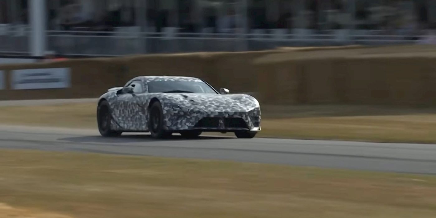 Lexus LFA điện chính thức lộ diện tại Goodwood — siêu xe thuần điện với âm thanh giả lập V-8 đầy ấn tượng