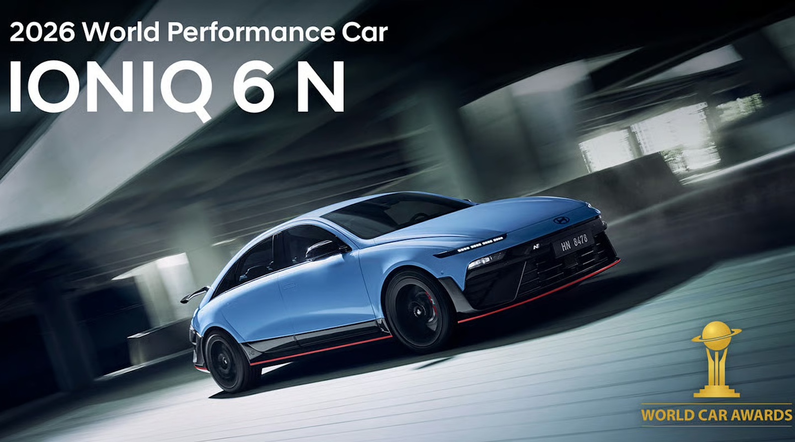Hyundai IONIQ 6 N đăng quang Xe hiệu suất cao thế giới 2026 — thương hiệu N thống trị giải thưởng lần thứ hai trong ba năm