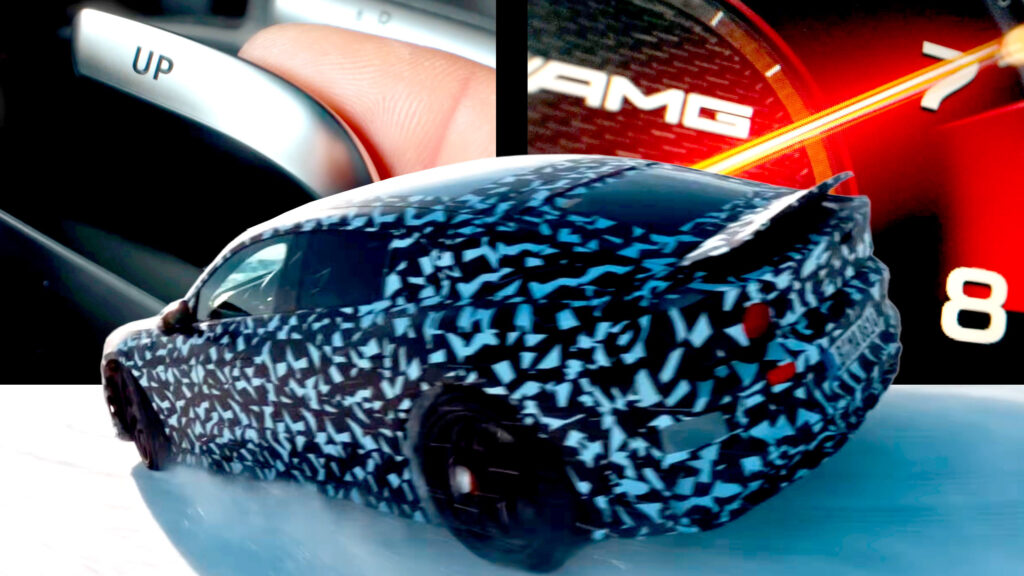 Mercedes-AMG chế tạo sedan điện gầm rú và sang số như xe V8 — nhưng không hề có động cơ đốt trong