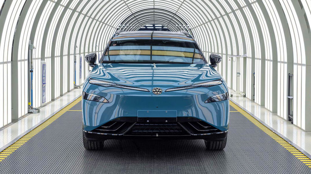 VW ID. Unyx 08 — SUV điện cỡ lớn hợp tác với XPeng chỉ mất 2 năm phát triển, giá ngang Toyota RAV4